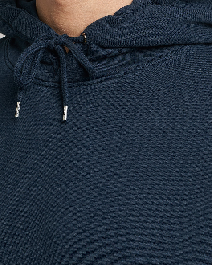 Men | Sweaters & Knitwear | Colorful Standard | Classic Organic Hood Navy Blue