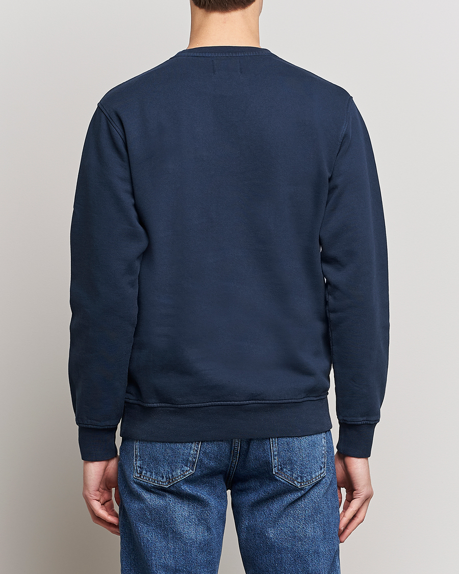 Men | Sweaters & Knitwear | Colorful Standard | Classic Organic Crew Neck Sweat Navy Blue