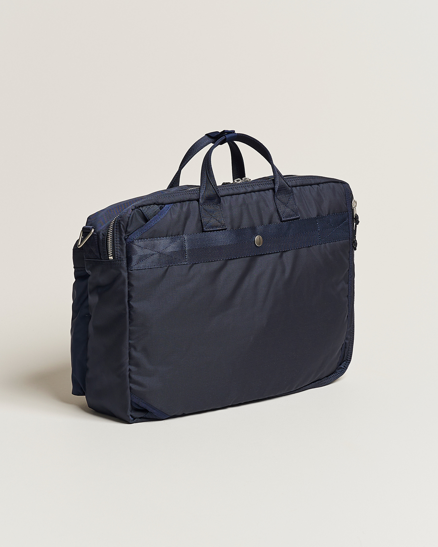 Men | Bags | Porter-Yoshida & Co. | Force 3Way Briefcase Navy Blue
