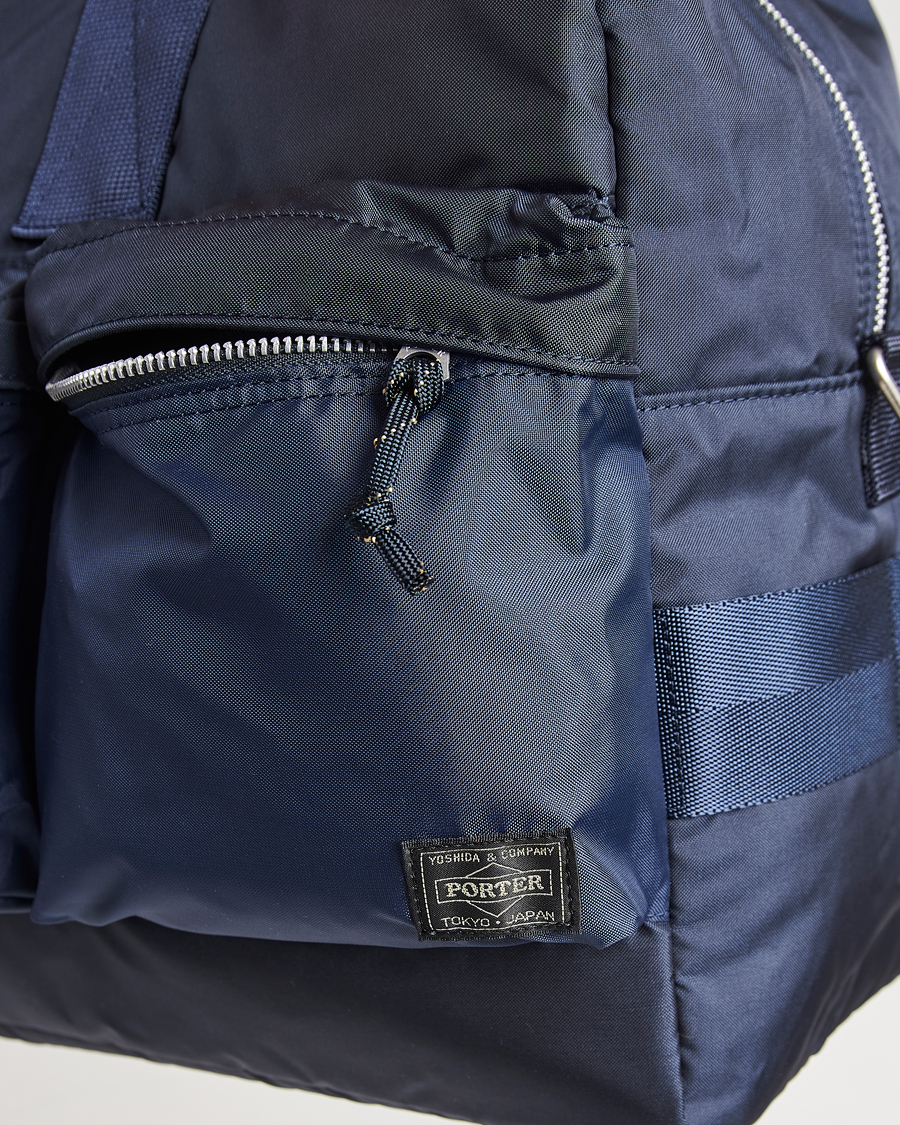 Men | Bags | Porter-Yoshida & Co. | Force 2Way Duffel Bag Navy Blue