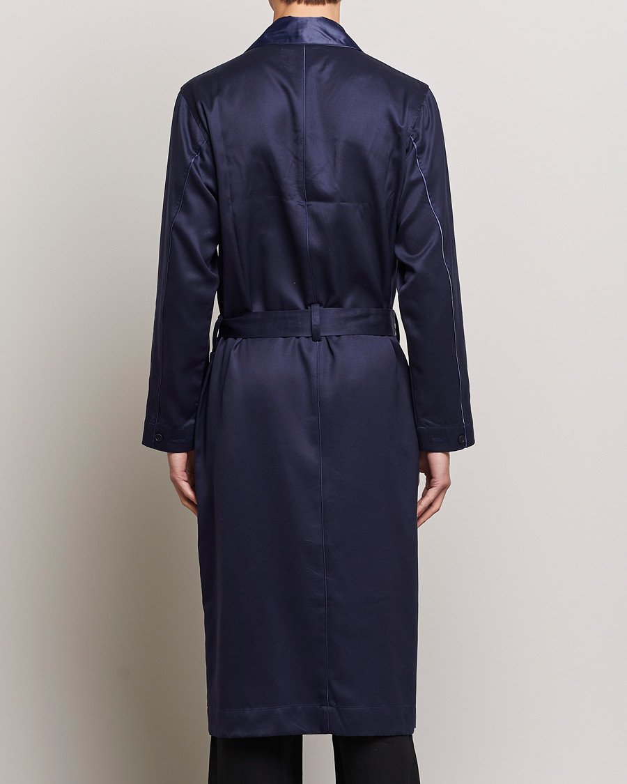 Men | Pyjamas & Robes | CDLP | Home Robe Navy Blue