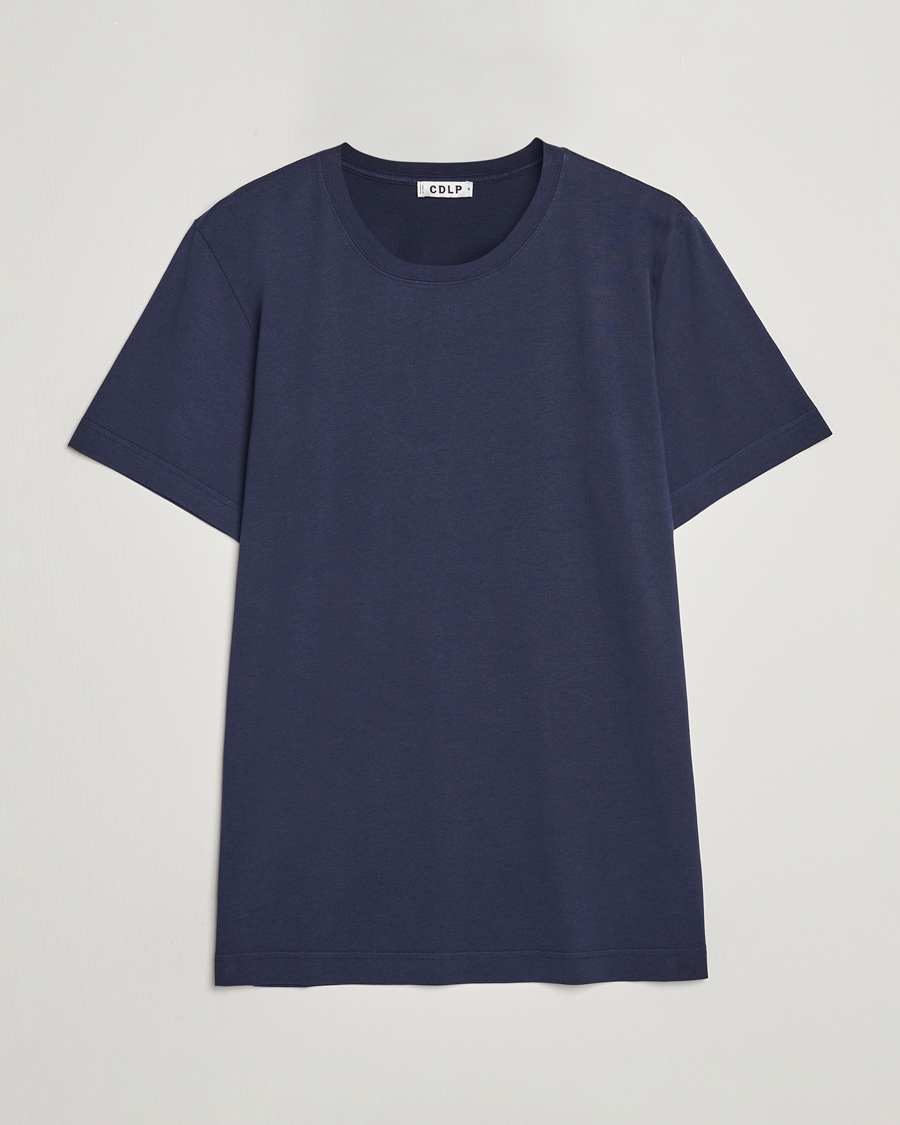 Men | T-Shirts | CDLP | Round Neck Tee Navy Blue