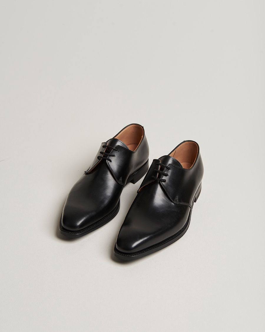 Men | Derby Shoes | Crockett & Jones | Highbury Derby Black Calf