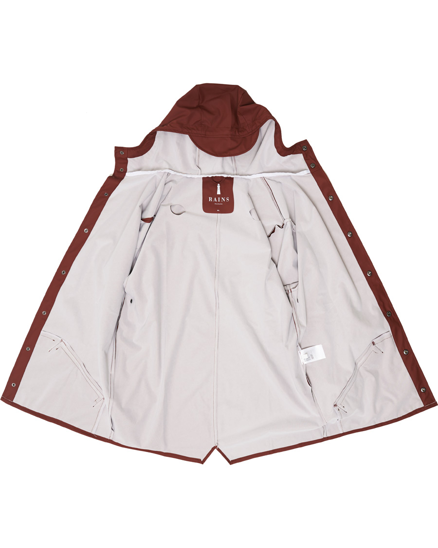 Men | Coats & Jackets | RAINS | Jacket Maroon