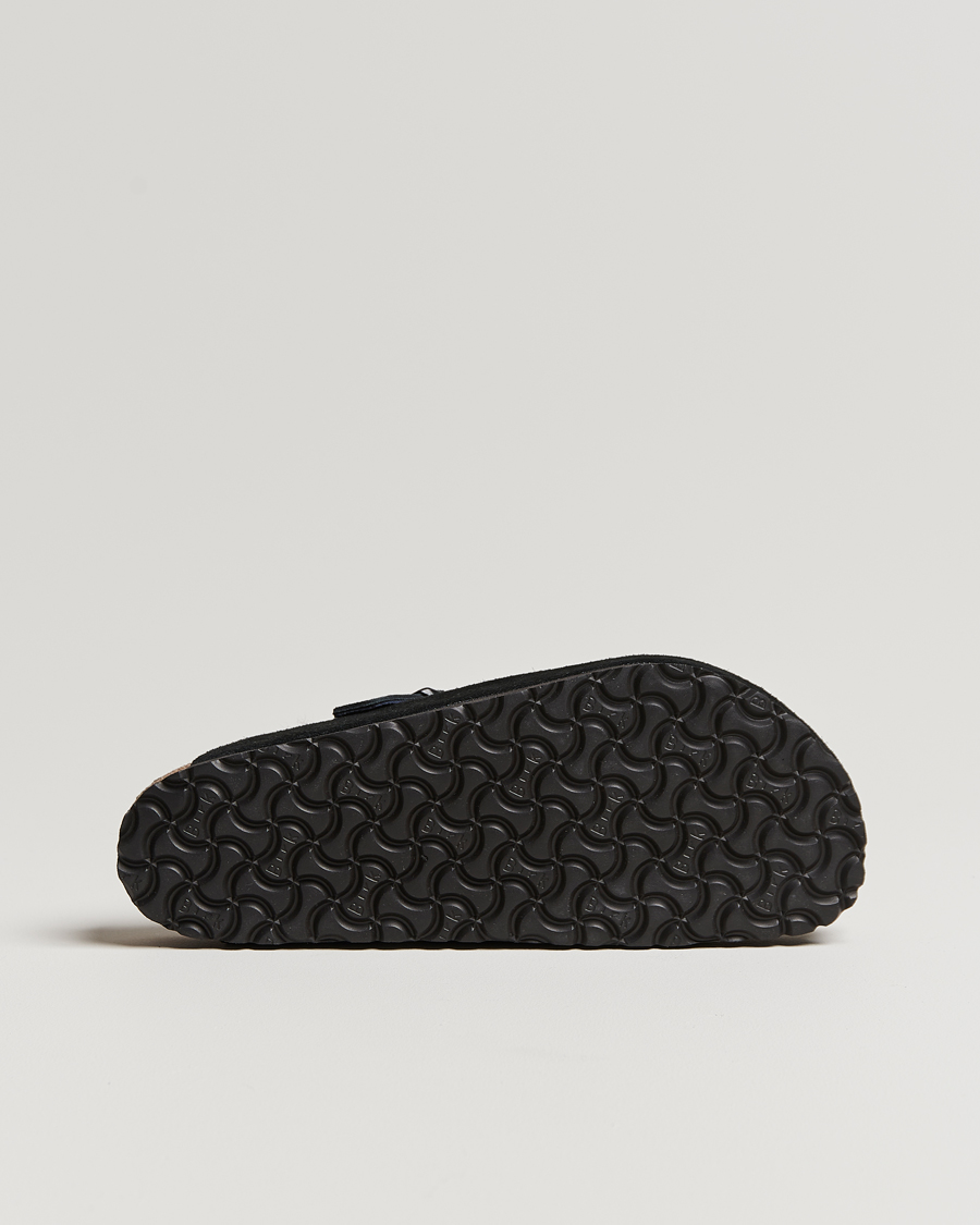 Men | BIRKENSTOCK Boston Shearling Black Suede | BIRKENSTOCK | Boston Shearling Black Suede