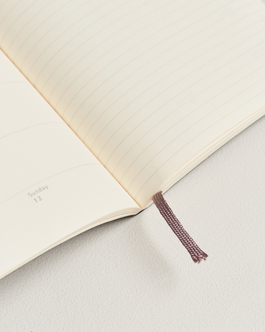 Men | Moleskine 12-Month Weekly Notebook Planner Soft Black | Moleskine | 12-Month Weekly Notebook Planner Soft Black