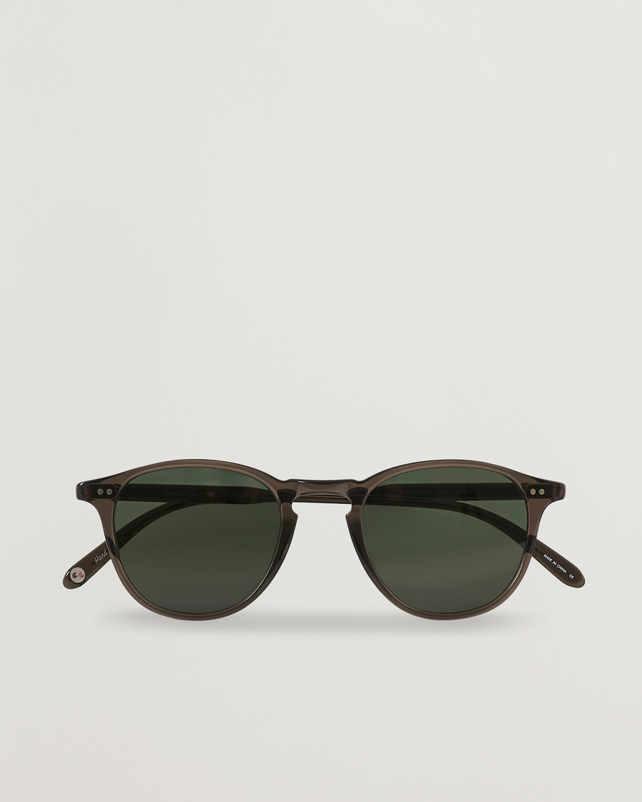 Men | Sunglasses | Garrett Leight | Hampton 46 Sunglasses Black Glass