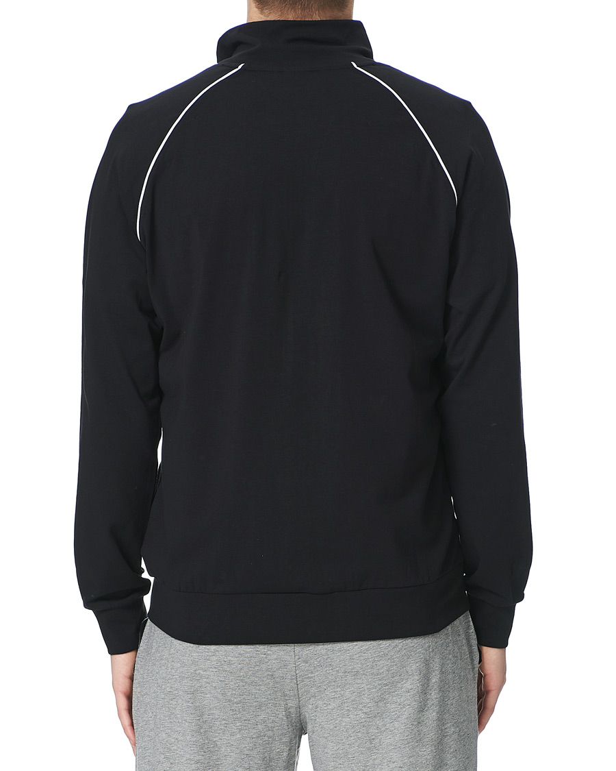 Men | Sweaters & Knitwear | BOSS BLACK | BOSS Mix & Match Full Zip Jacket Black
