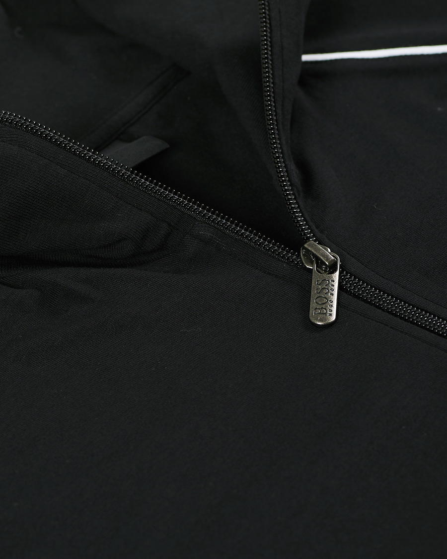 Men | Sweaters & Knitwear | BOSS BLACK | BOSS Mix & Match Full Zip Jacket Black