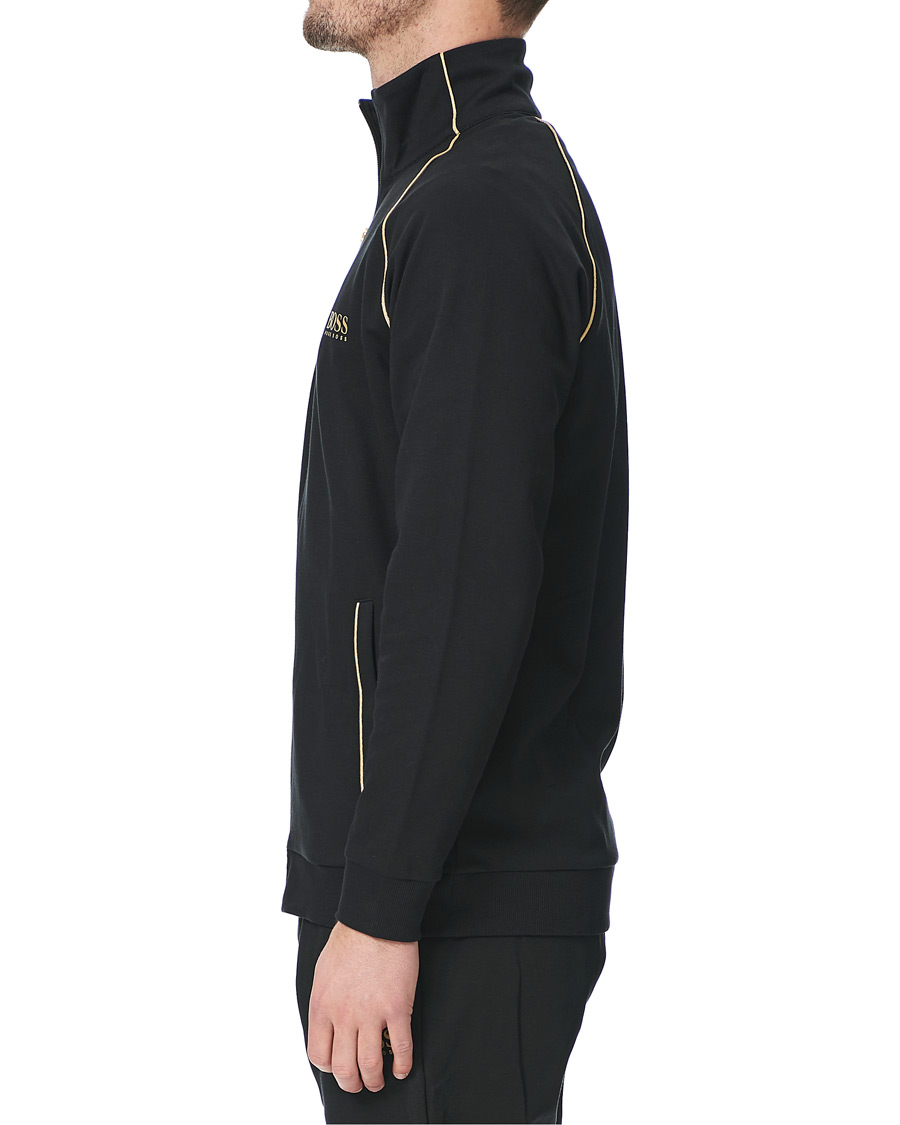 Men | Sweaters & Knitwear | BOSS BLACK | BOSS Tracksuit Full Zip Jacket Black