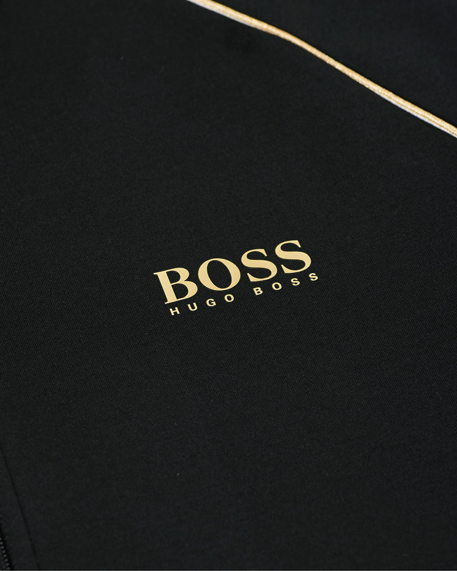 Men | Sweaters & Knitwear | BOSS BLACK | BOSS Tracksuit Full Zip Jacket Black