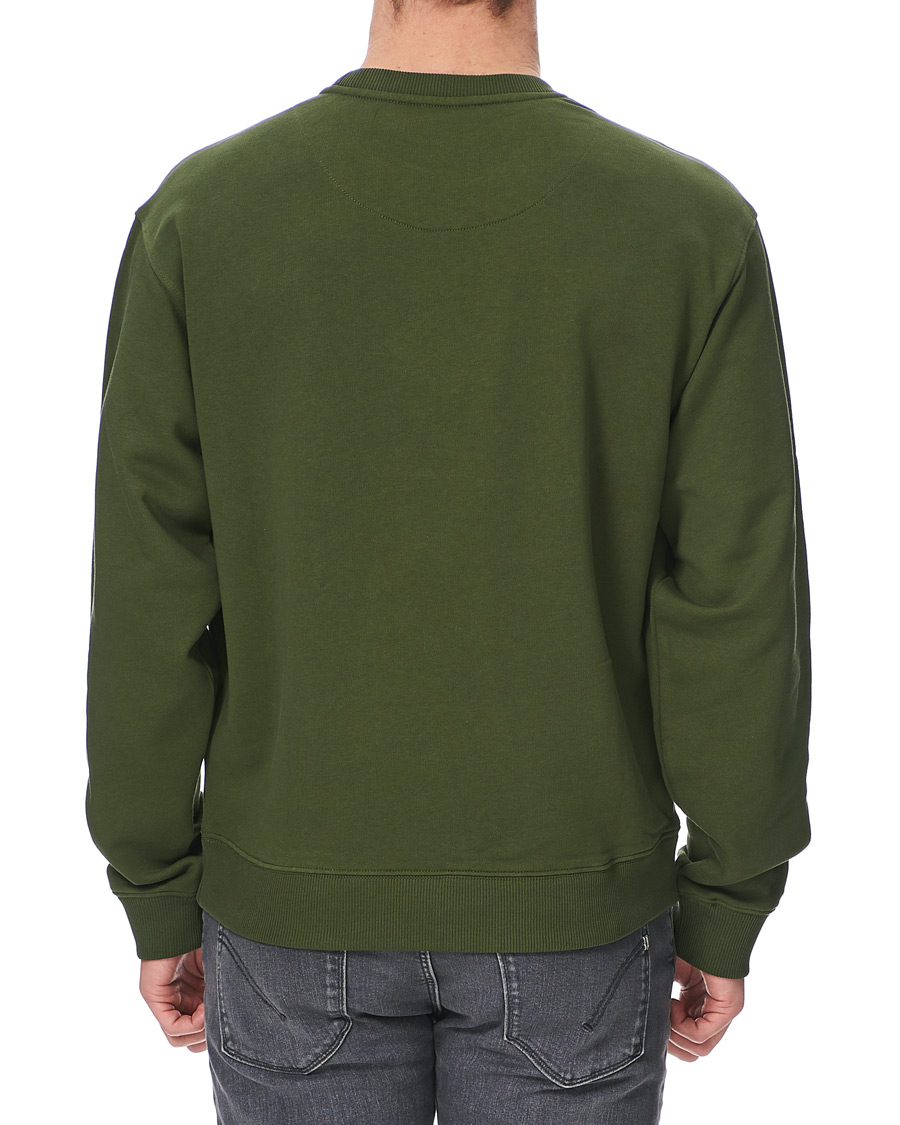 Men | Sweaters & Knitwear | KENZO | Tiger Crew Neck Sweatshirt Dark Khaki