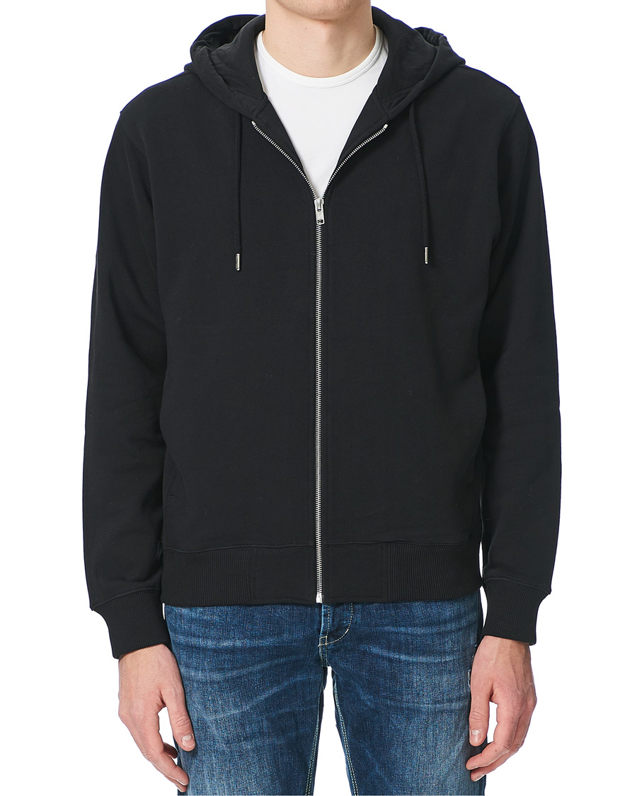 Men | Sweaters & Knitwear | KENZO | Tiger Full Zip Hoodie Black