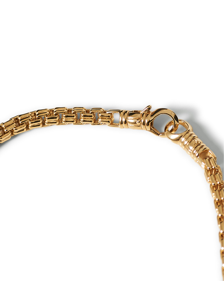 Men | Tom Wood Venetian Bracelet Double M Bracelet Gold | Tom Wood | Venetian Bracelet Double M Bracelet Gold