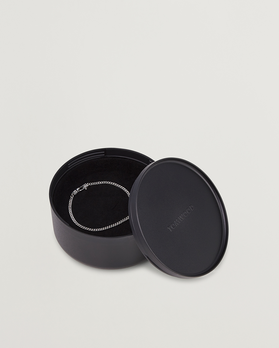 Men | Jewellery | Tom Wood | Curb Bracelet M Silver