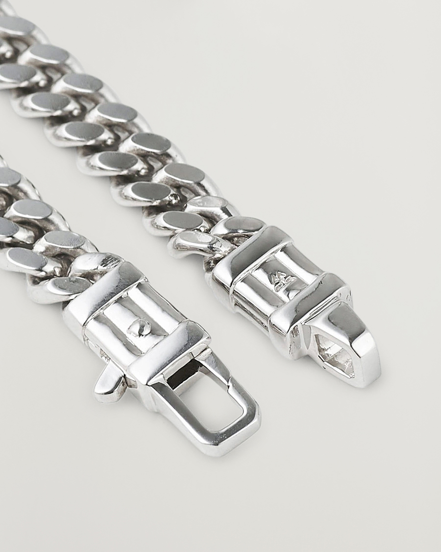 Men | Jewellery | Tom Wood | Curb Bracelet L Silver