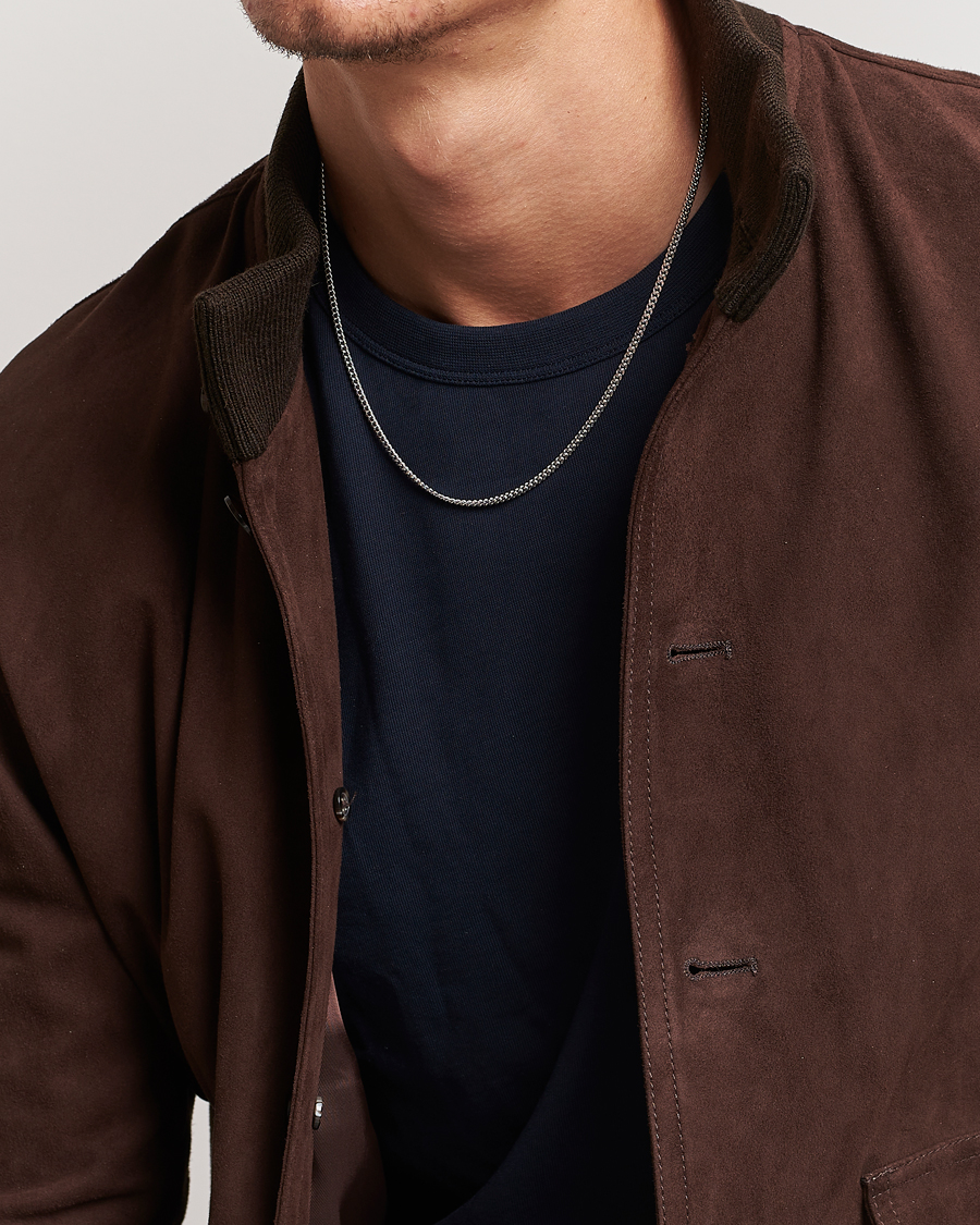 Men | Jewellery | Tom Wood | Curb Chain M Necklace Silver