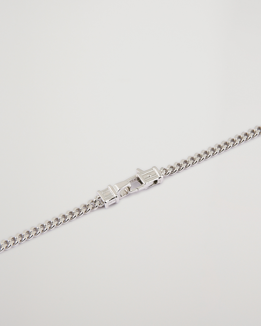 Men | Jewellery | Tom Wood | Curb Chain M Necklace Silver