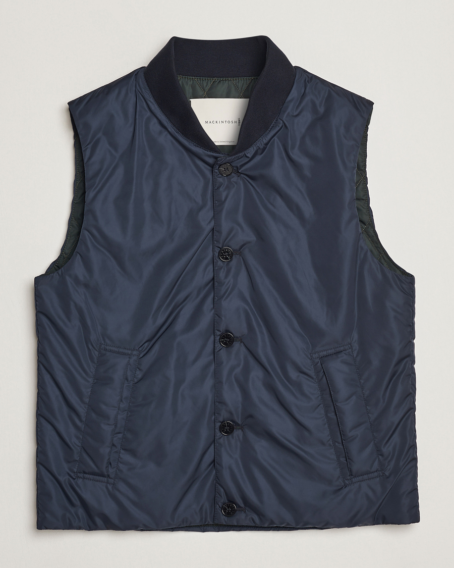 Men | Gilets | Mackintosh | Dundee Padded Liner Navy
