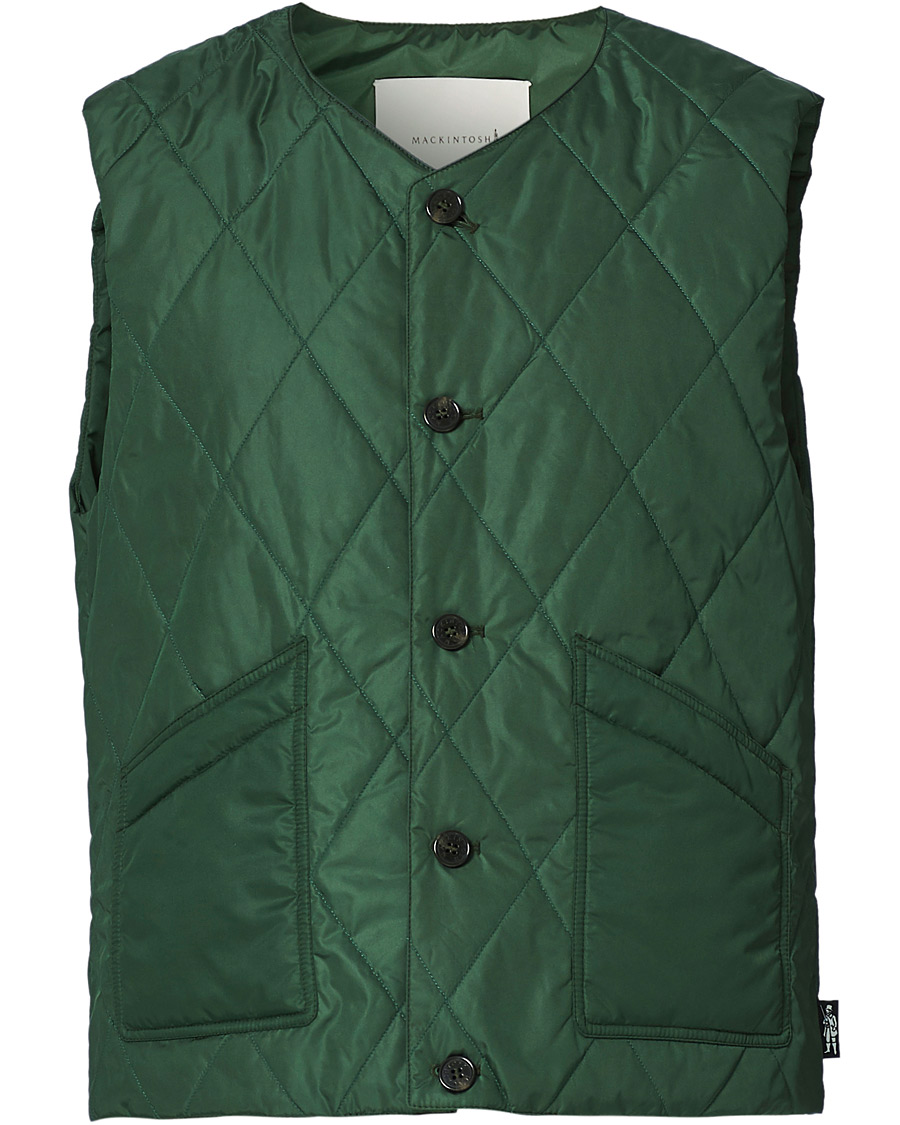 Men | Coats & Jackets | Mackintosh | Hig Quilted Liner Green