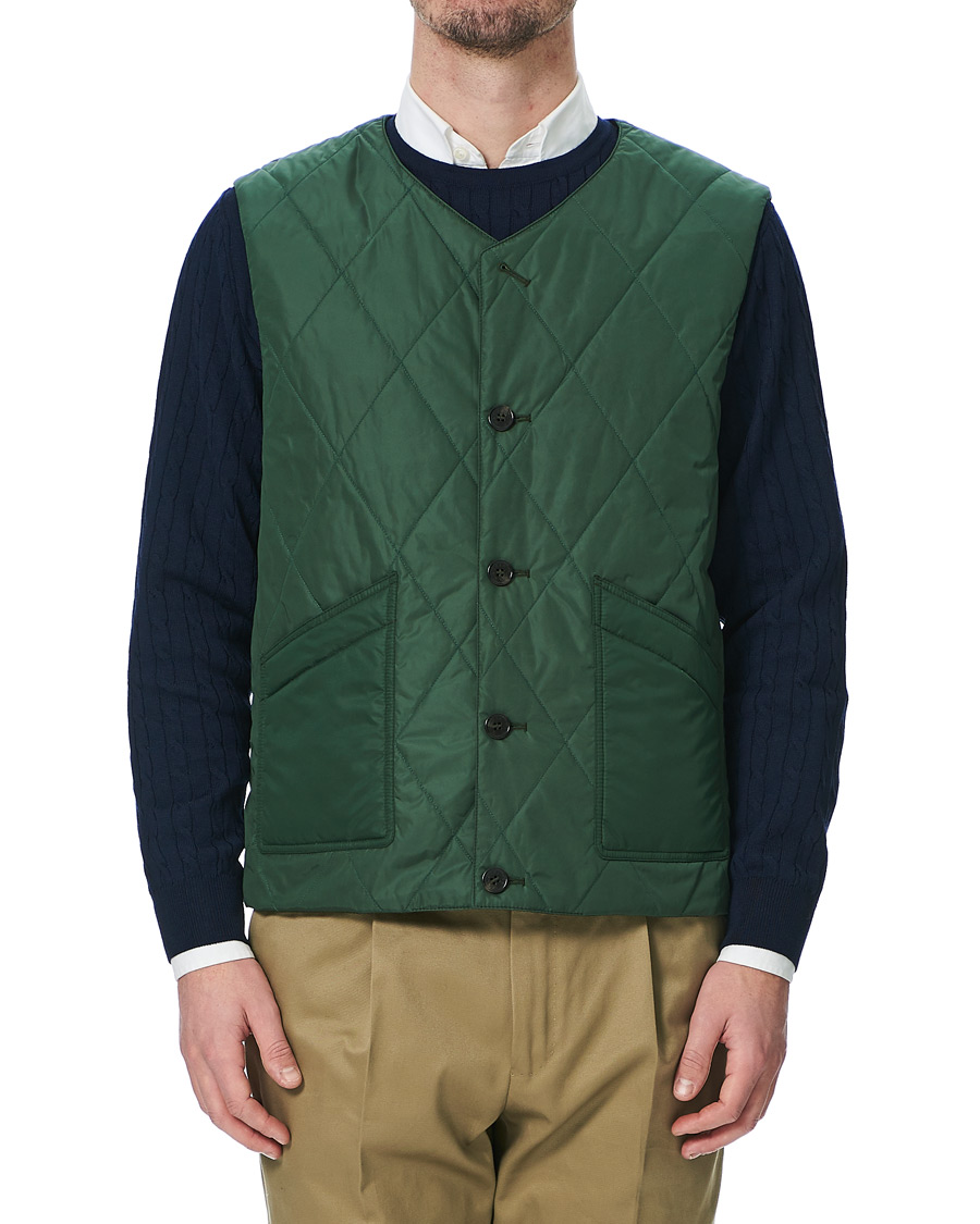 Men | Coats & Jackets | Mackintosh | Hig Quilted Liner Green