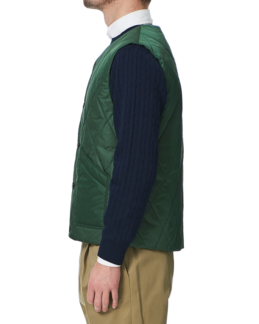 Men | Coats & Jackets | Mackintosh | Hig Quilted Liner Green