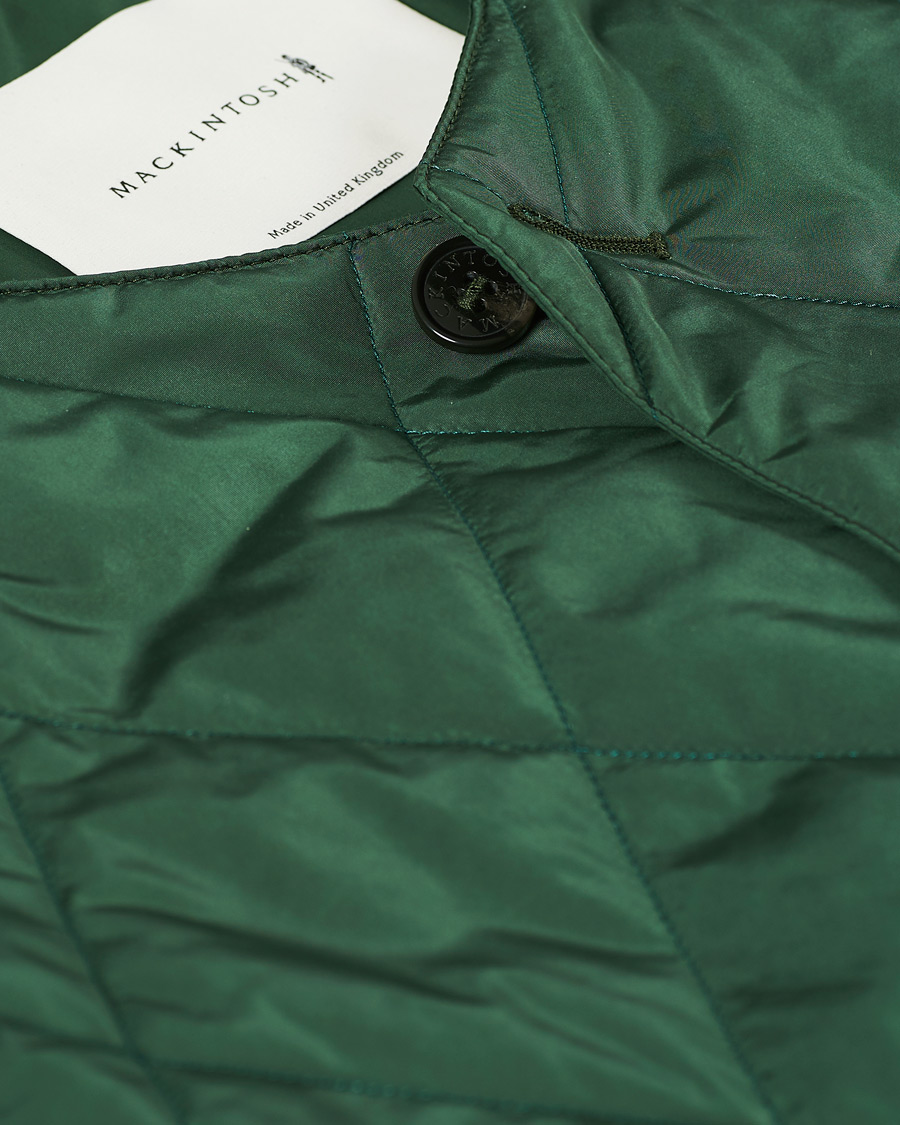 Men | Coats & Jackets | Mackintosh | Hig Quilted Liner Green