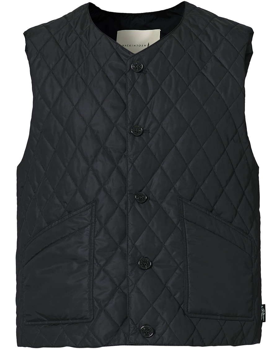 Men | Coats & Jackets | Mackintosh | Hig Quilted Liner Black