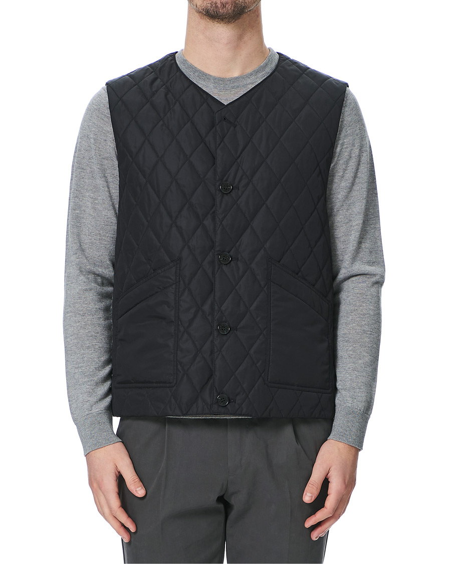Men | Coats & Jackets | Mackintosh | Hig Quilted Liner Black