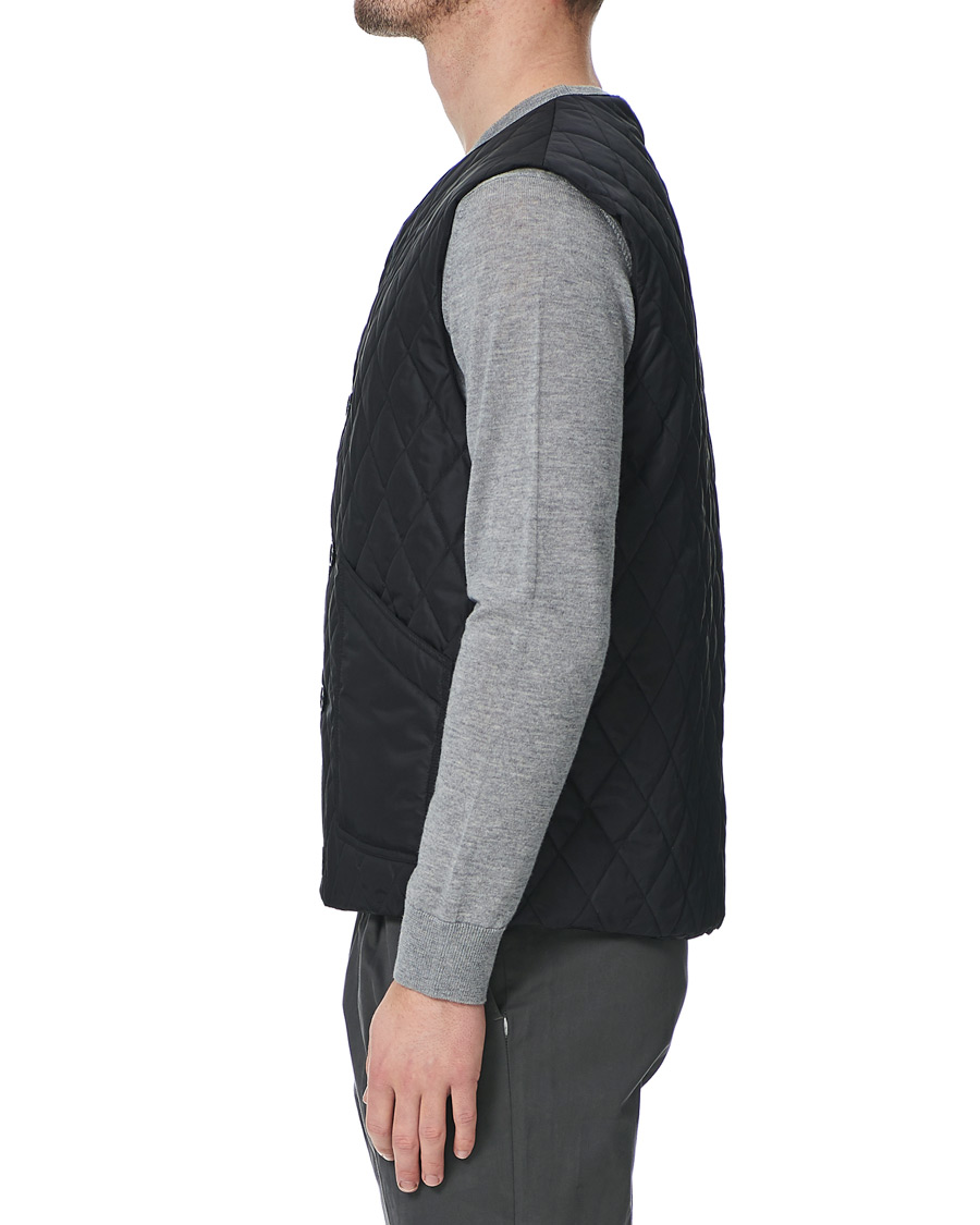 Men | Coats & Jackets | Mackintosh | Hig Quilted Liner Black