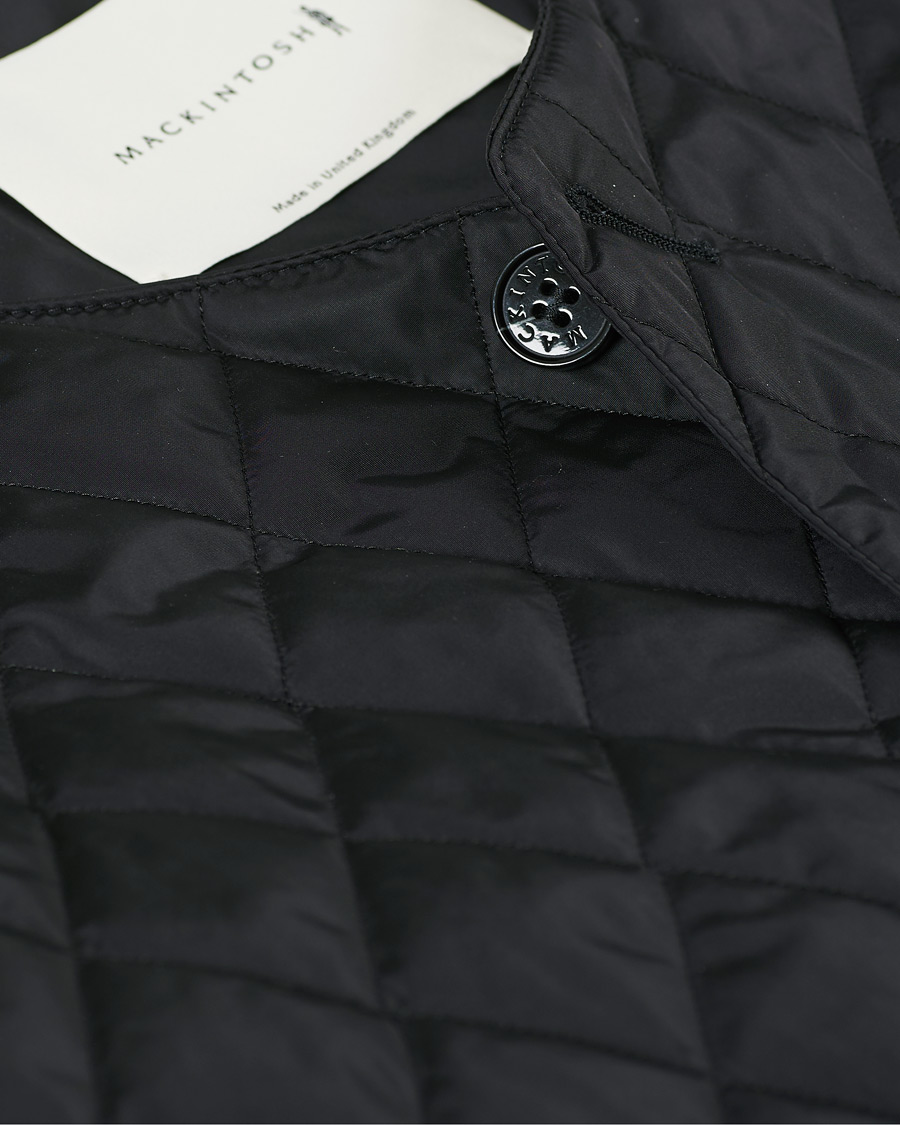 Men | Coats & Jackets | Mackintosh | Hig Quilted Liner Black