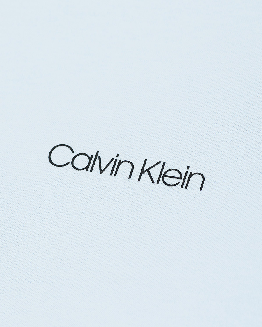 Men | T-Shirts | Calvin Klein | Chest Logo Crew Neck Tee Kingly Blue