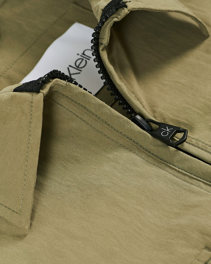 Men | Calvin Klein Light Shirt Jacket Delta Green | Calvin Klein | Light Shirt Jacket Delta Green