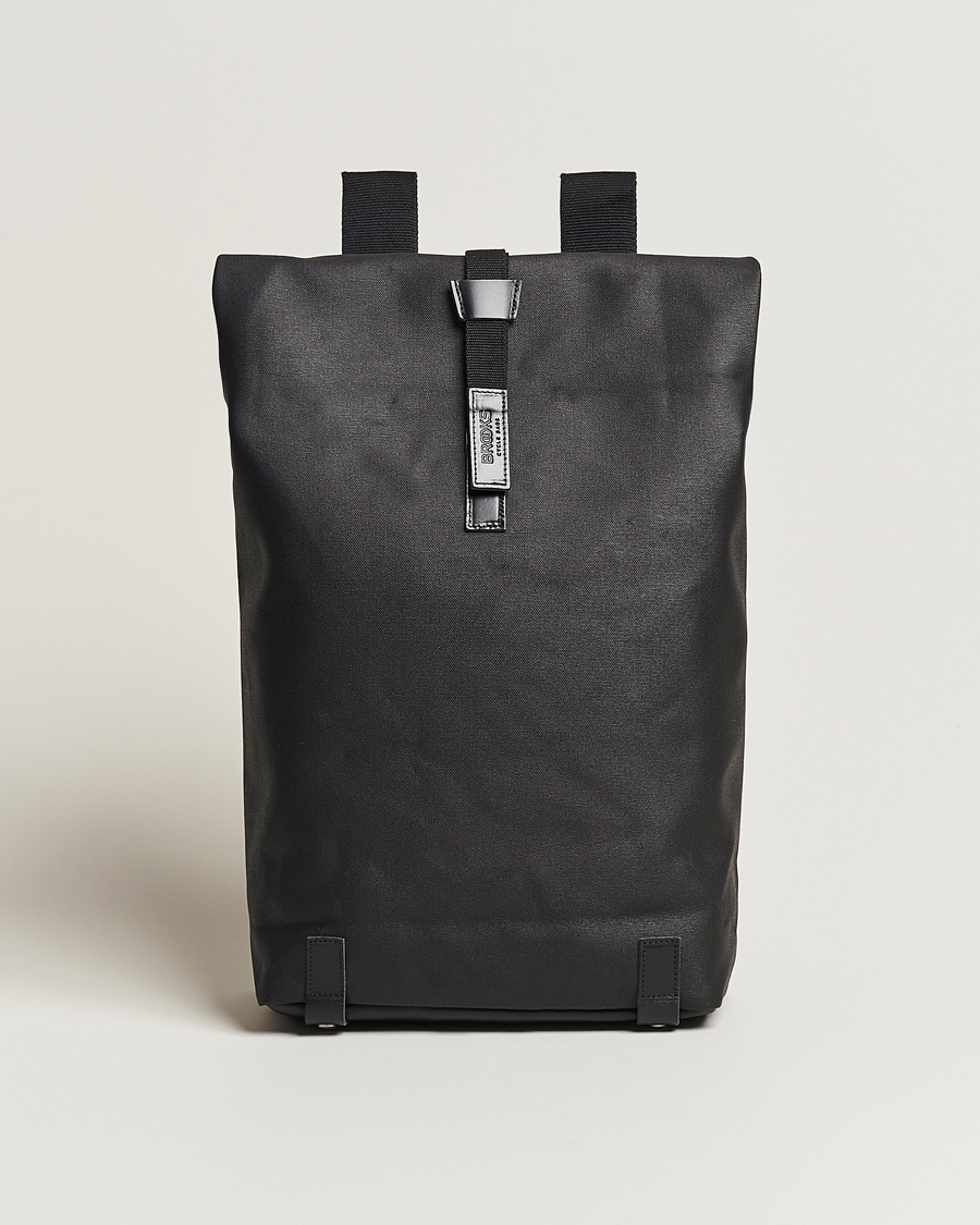 Men | Bags | Brooks England | Pickwick Cotton Canvas 26L Backpack Total Black