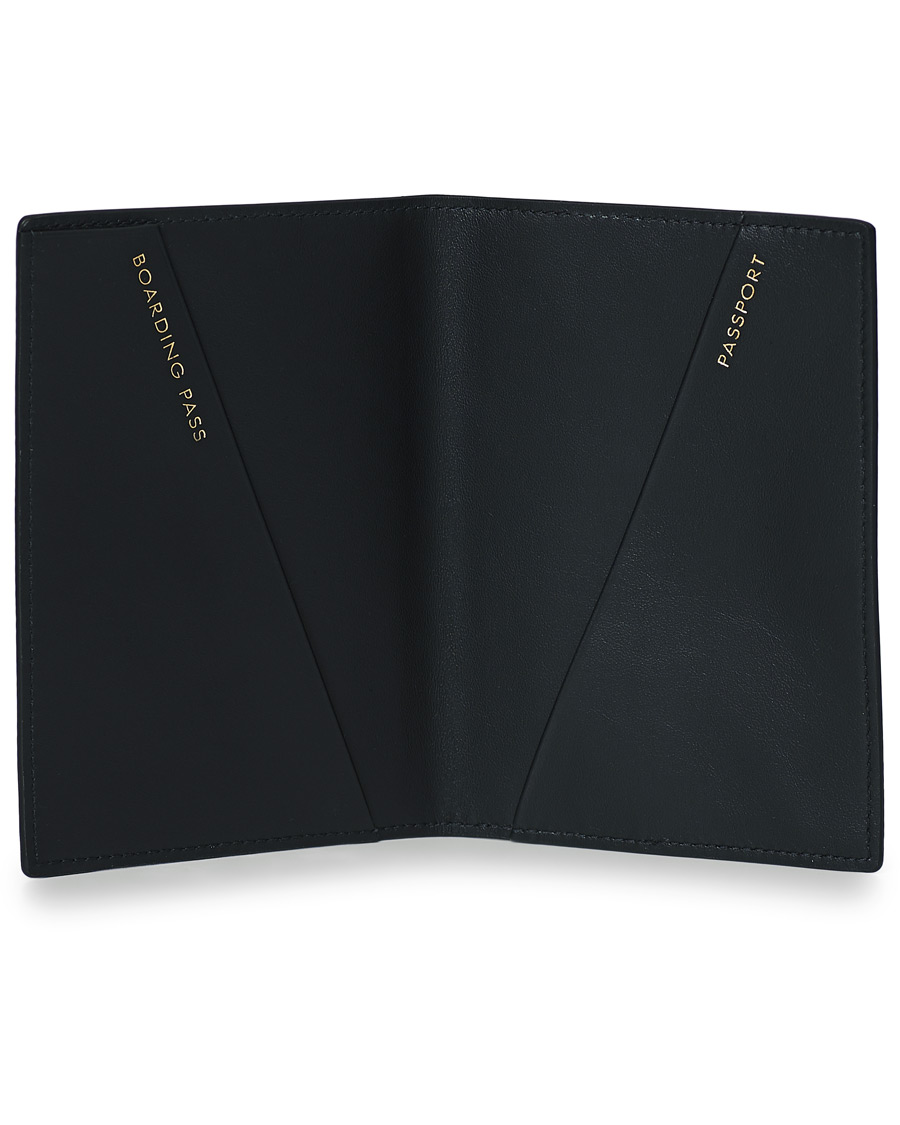 Men | Smythson Panama Passport Cover Navy | Smythson | Panama Passport Cover Navy