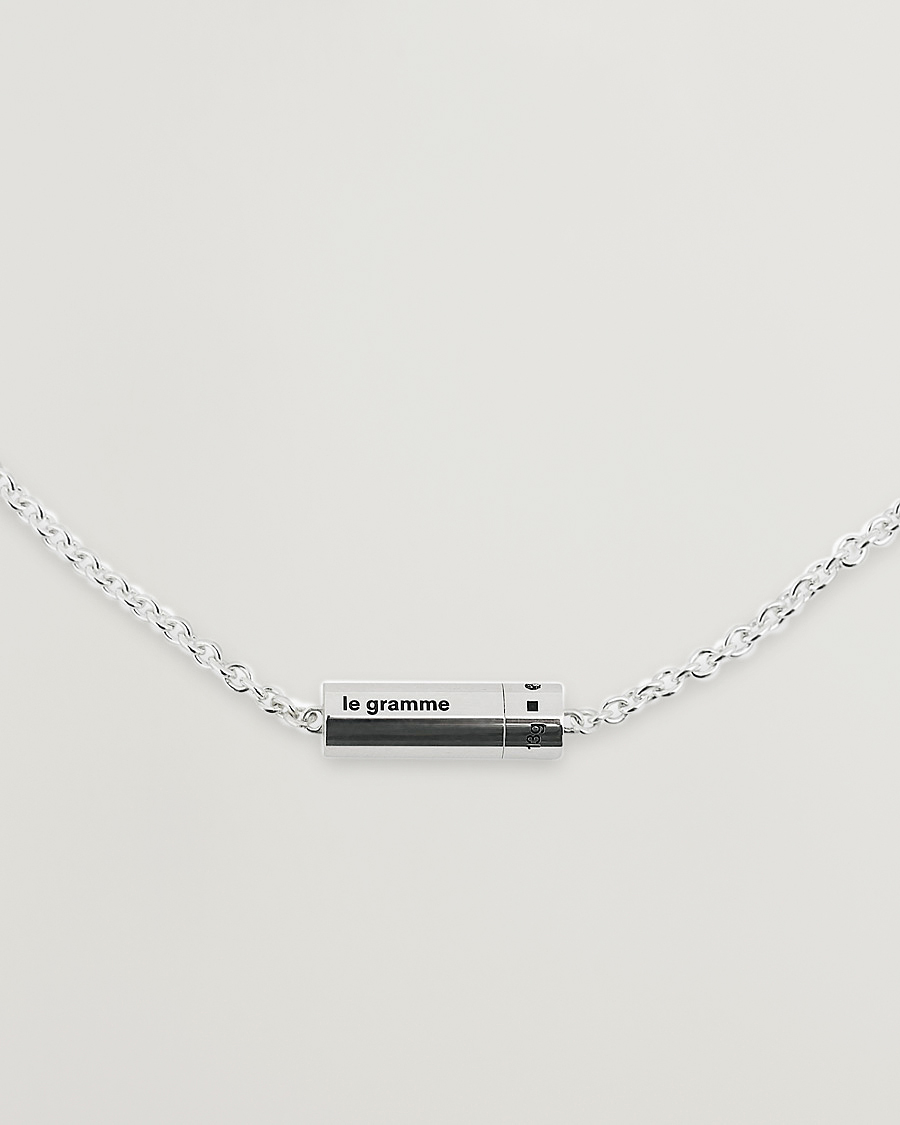 Men | LE GRAMME Chain Cable Necklace Sterling Silver 13g | LE GRAMME | Chain Cable Necklace Sterling Silver 13g