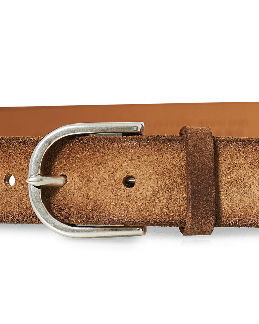 Men | Orciani Handmade Suede Belt 3 cm Sabbia | Orciani | Handmade Suede Belt 3 cm Sabbia