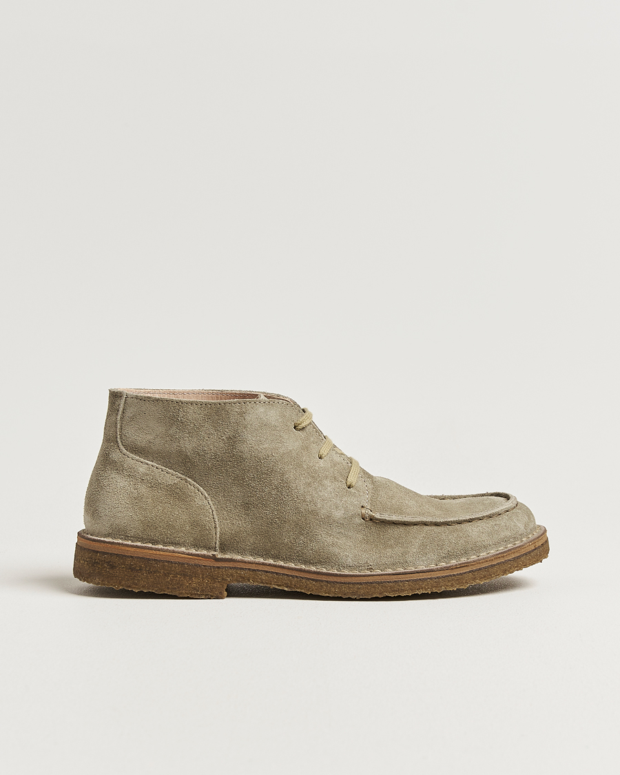 Men | Boots | Astorflex | Deukeflex Chukka Boot Stone Suede