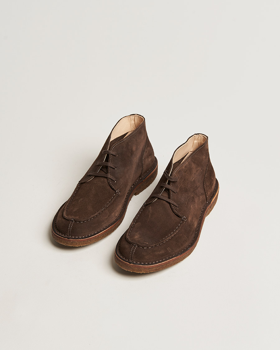 Men | Boots | Astorflex | Dukeflex Chukka Boot Dark Brown Suede