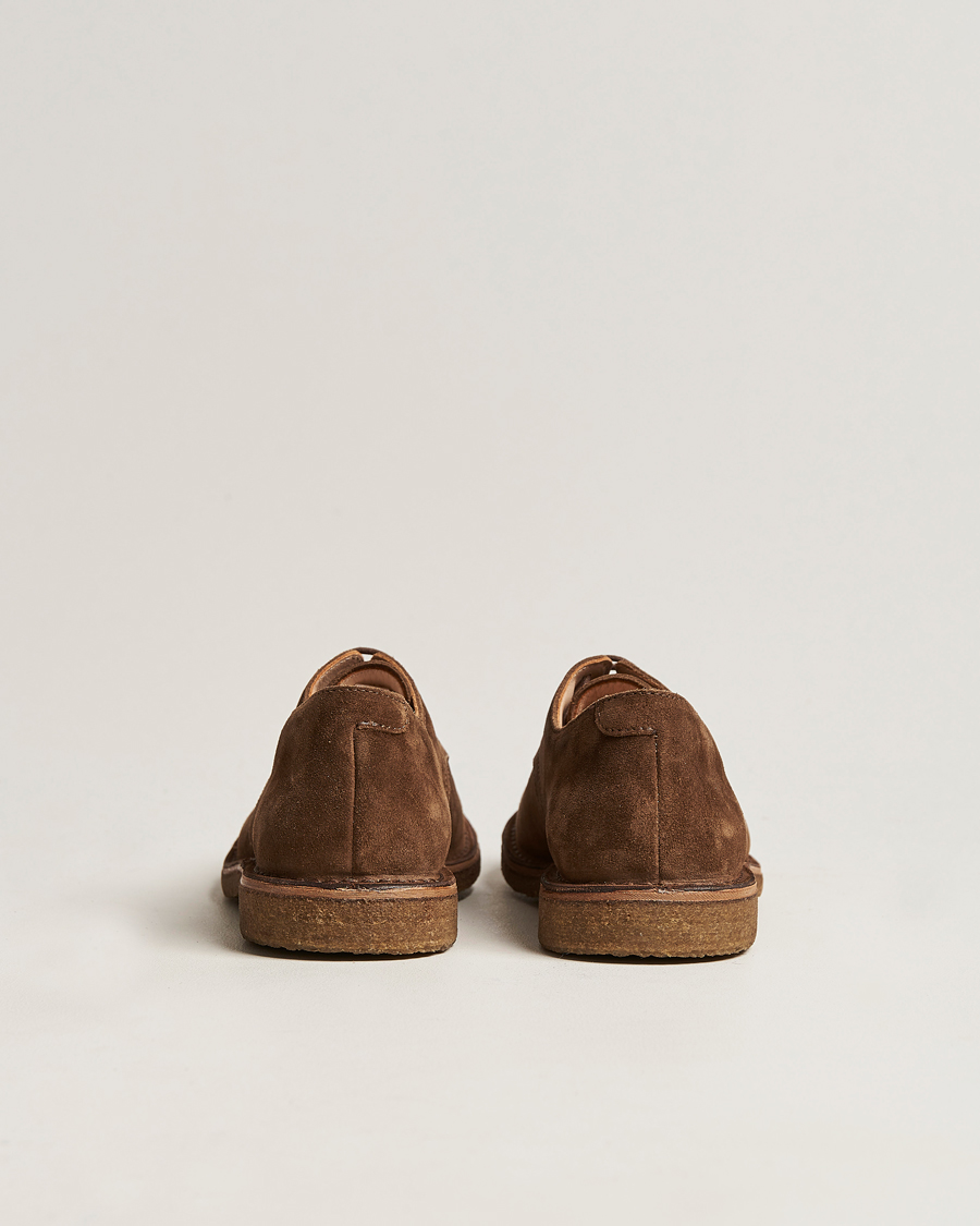 Men | Derby Shoes | Astorflex | Carlflex Derby Dark Khaki Suede