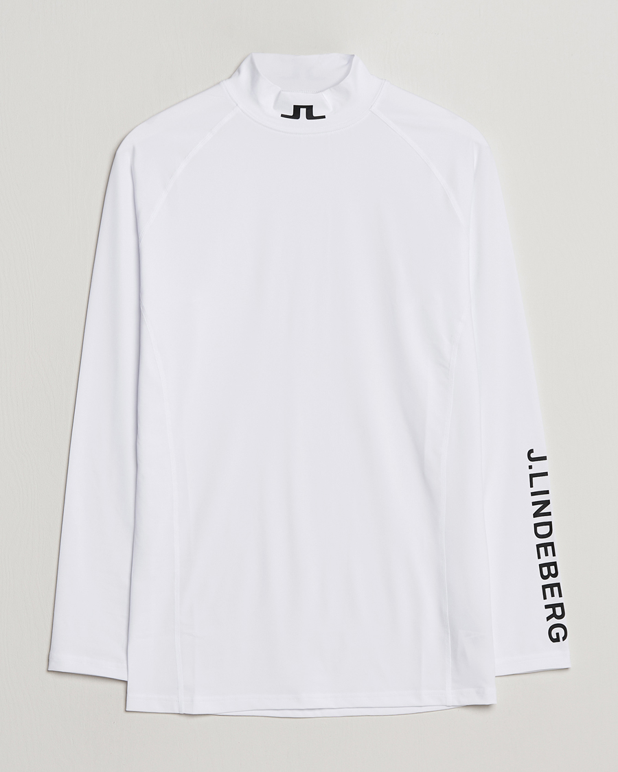 Men | T-Shirts | J.Lindeberg | Aello Soft Compression Tee White