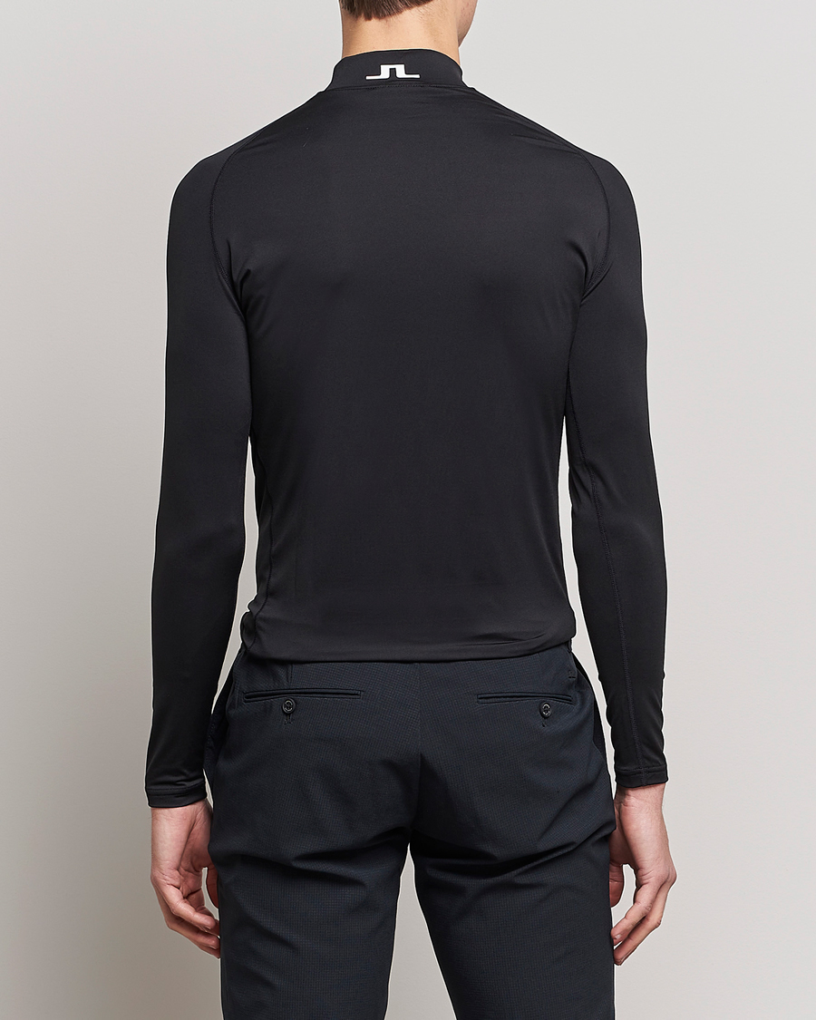 Men | T-Shirts | J.Lindeberg | Aello Soft Compression Tee Black