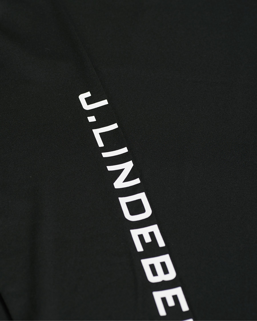 Men | T-Shirts | J.Lindeberg | Aello Soft Compression Tee Black