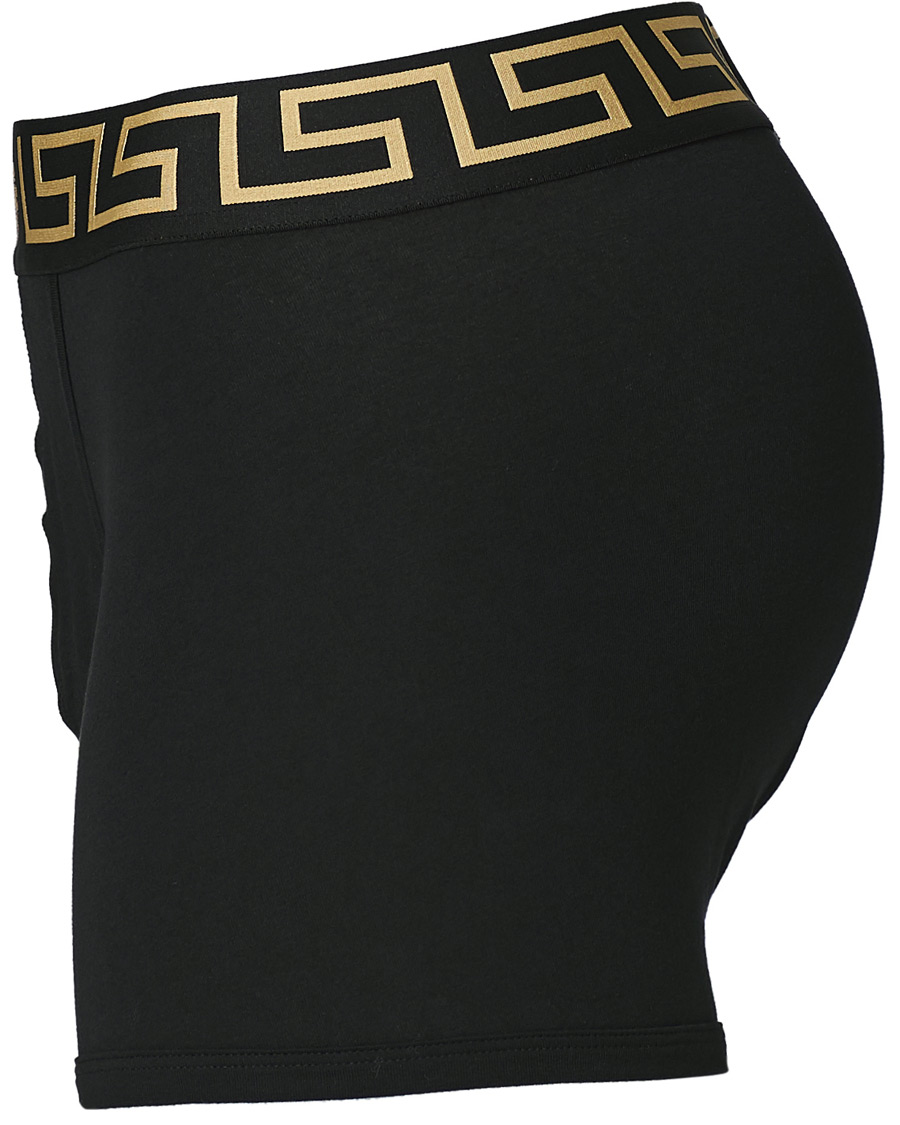 Men | Underwear & Socks | Versace | Greca Boxer Briefs Black