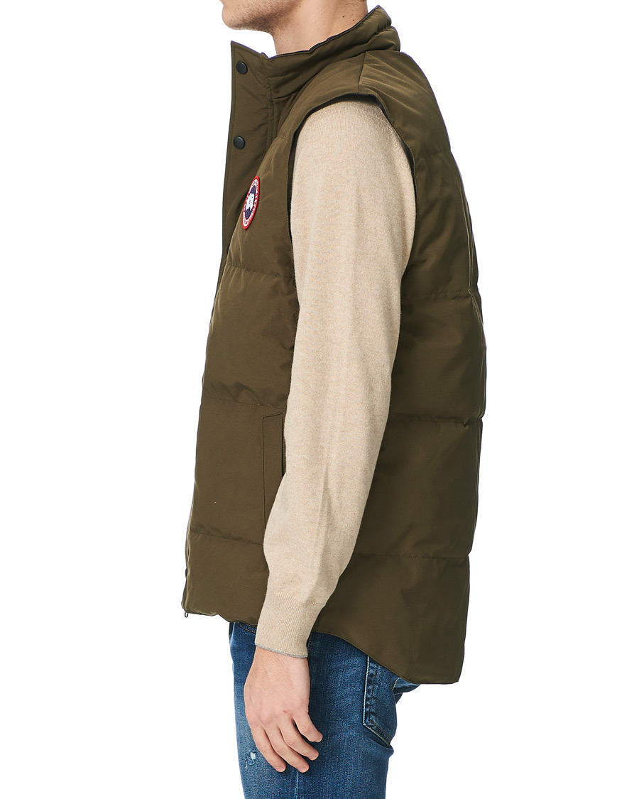 Men | Coats & Jackets | Canada Goose | Garson Vest Military Green