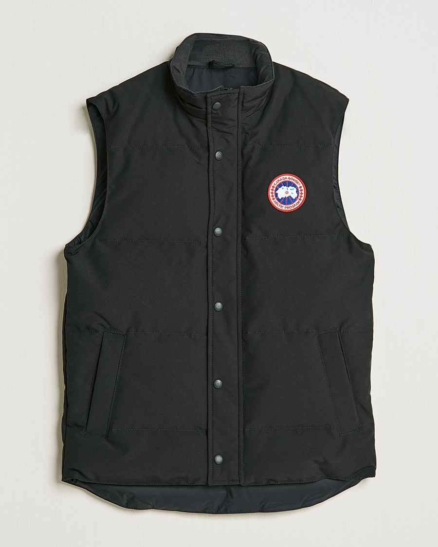 Men | Gilets | Canada Goose | Garson Vest Black