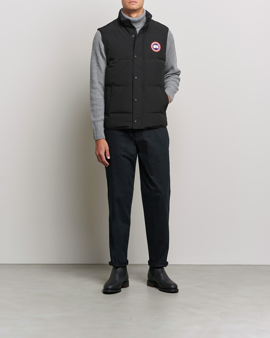 Men | Gilets | Canada Goose | Garson Vest Black
