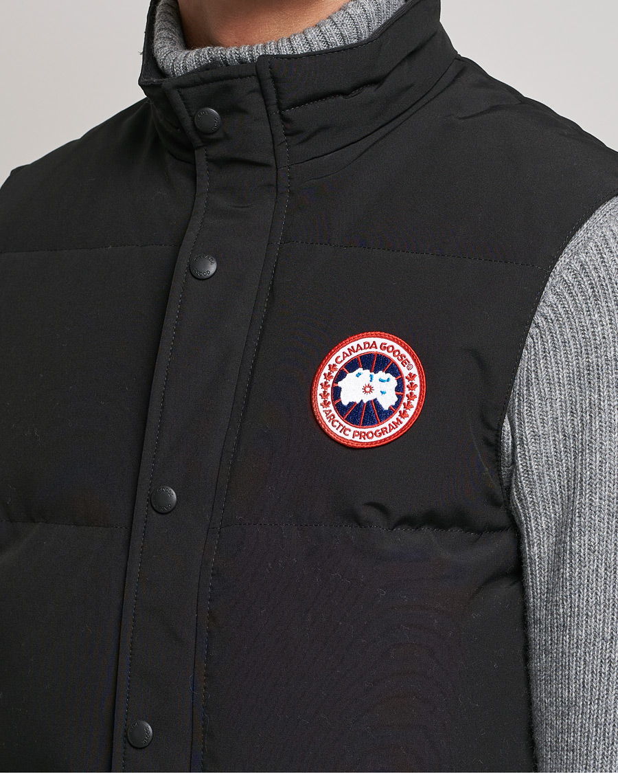 Men | Gilets | Canada Goose | Garson Vest Black