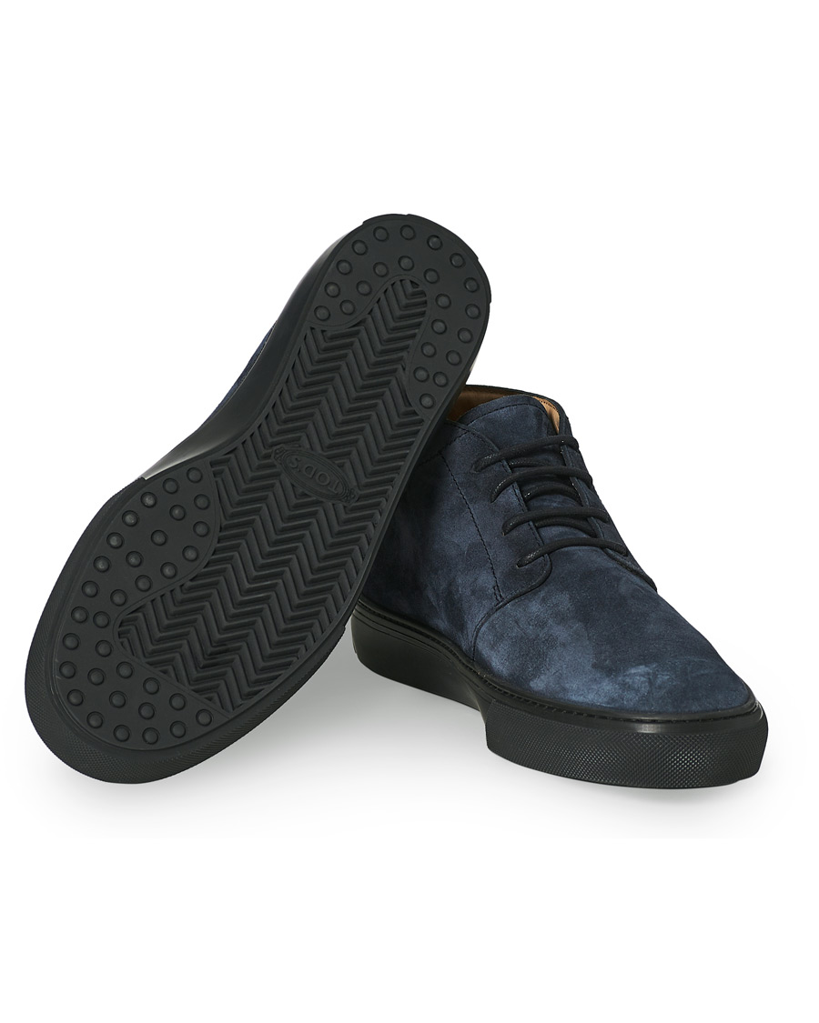 Men | Tod's Casetta Chukka Boots Navy Suede | Tod's | Casetta Chukka Boots Navy Suede