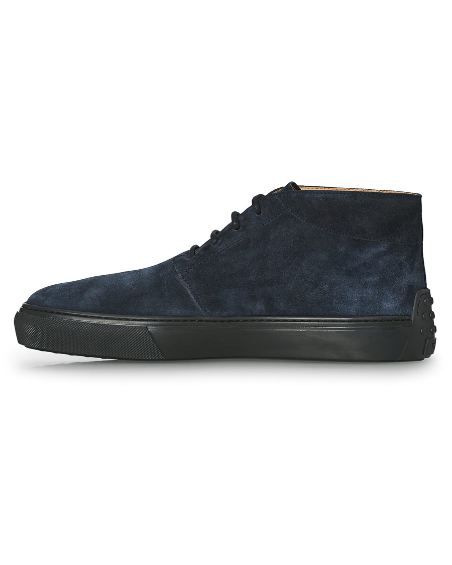 Men | Tod's Casetta Chukka Boots Navy Suede | Tod's | Casetta Chukka Boots Navy Suede